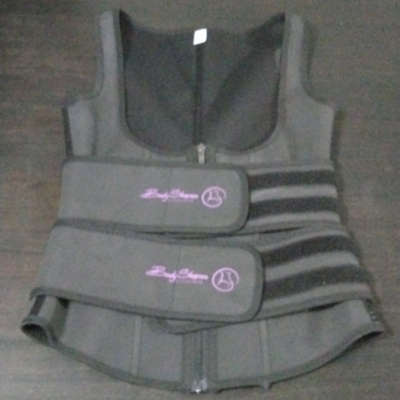 Body shapers SZ M color black 100%cotton 4%spandex in excellent condition - Picture 7 of 14